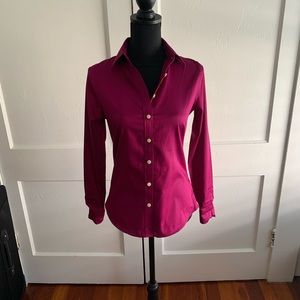 Banana Republic Purple Button Down